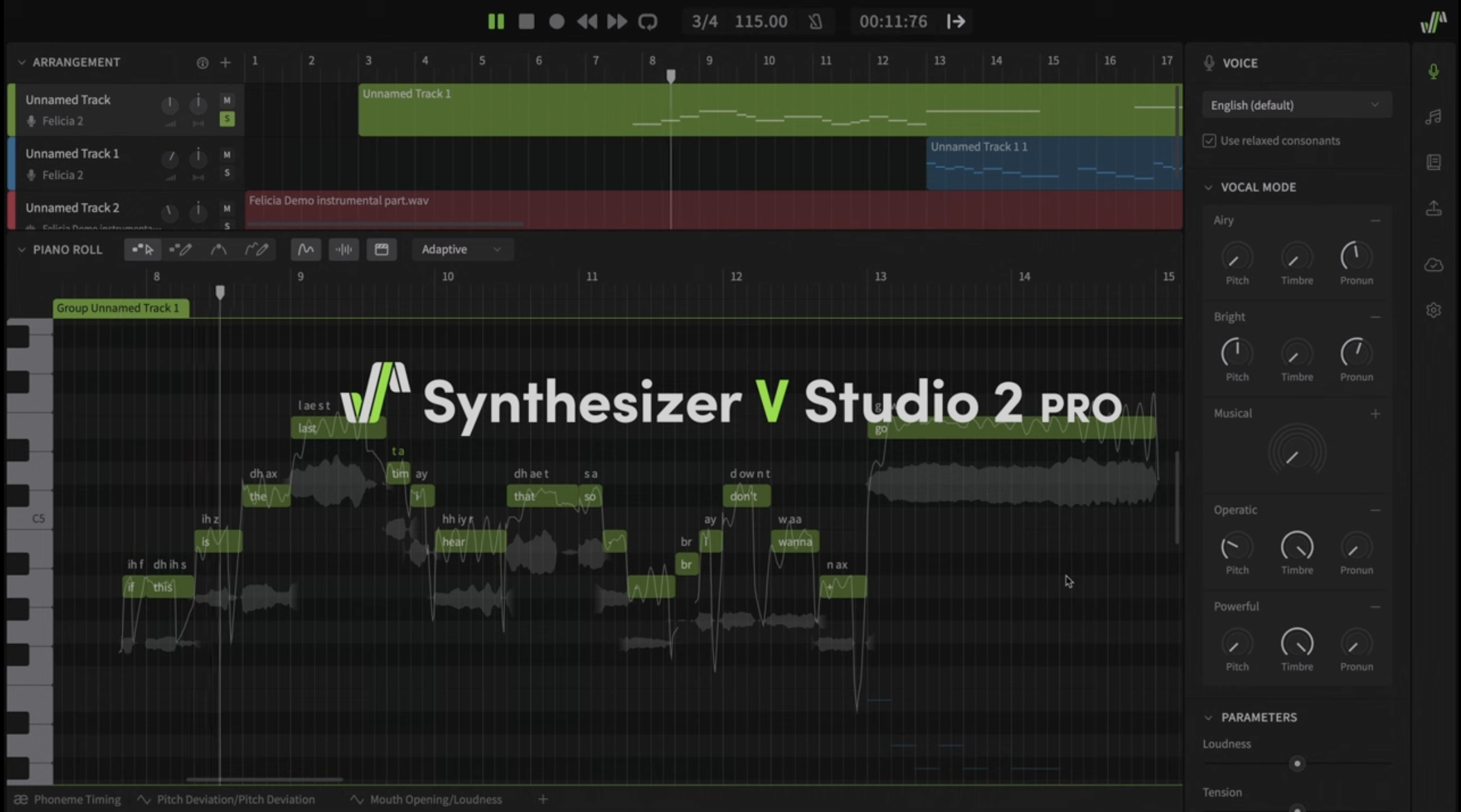 Dreamtonics Synthesizer V Studio 2 pro